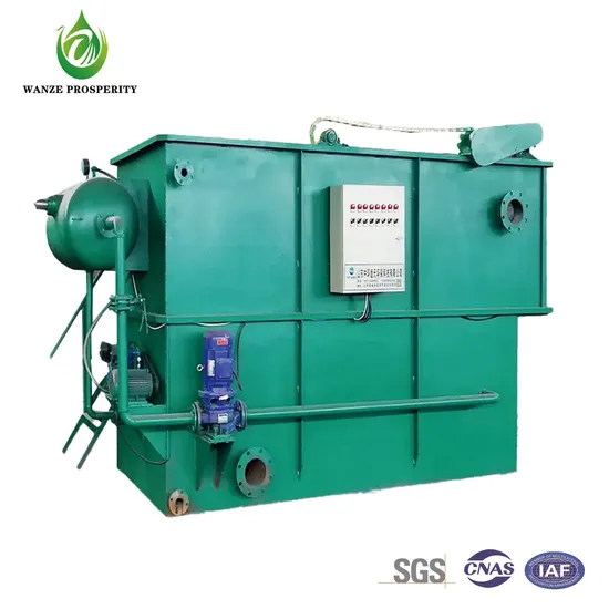 Flotação de ar dissolvido para remoção de Tss do padrão de descarga de águas residuais melhorado